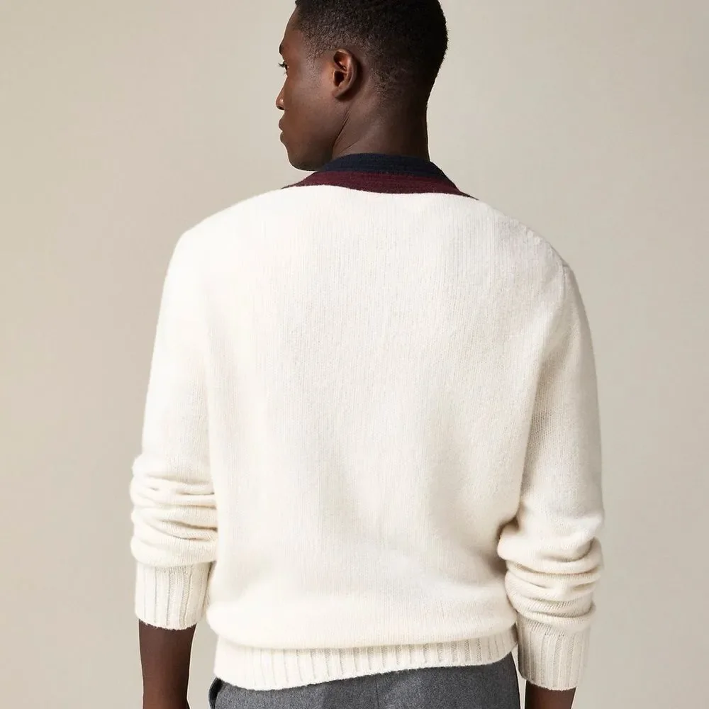 ❤️ Men’s Classic 100% Wool Sweater | L - Picture 5 of 8